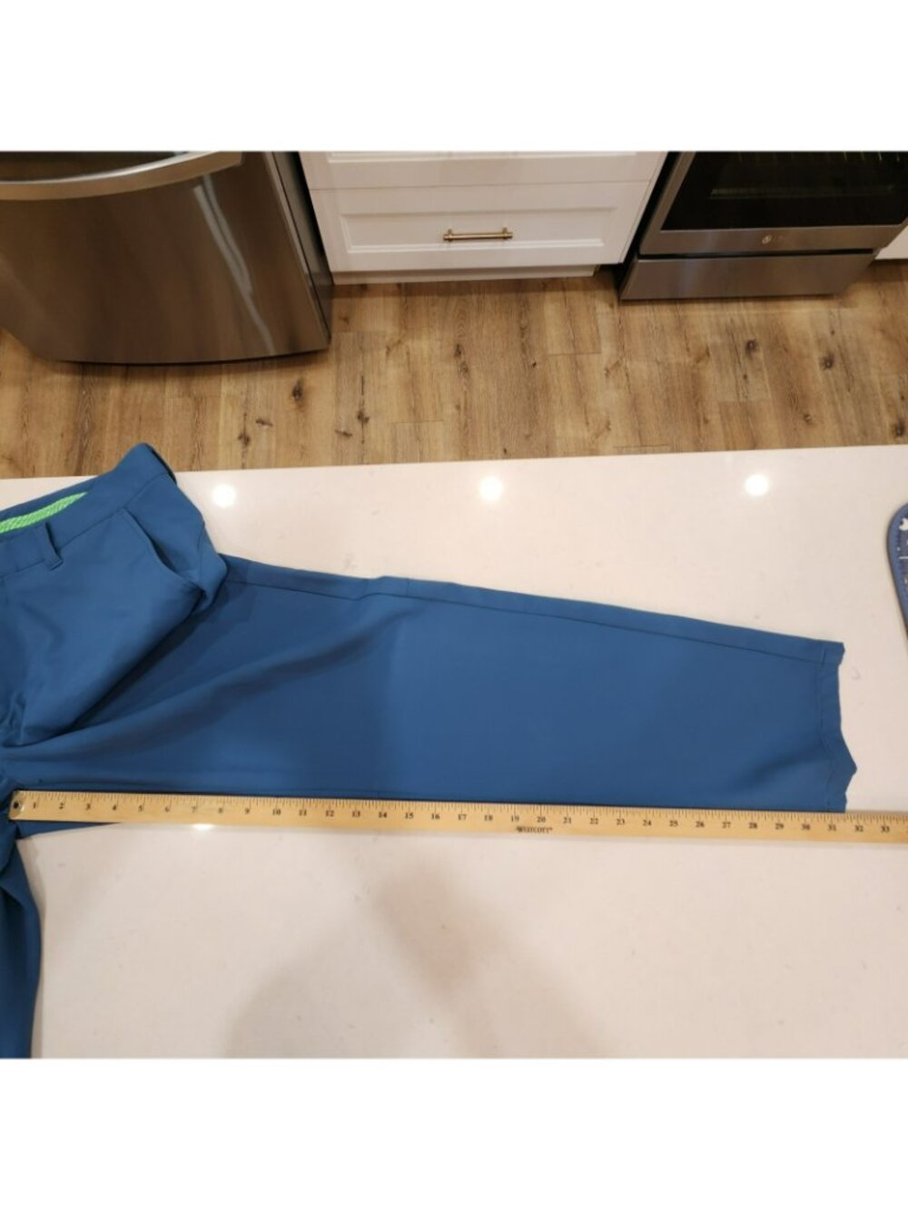 Bonobos Golf Pants Mens 33x32 Blue Athletic Fit Stretch Performance Chino - Picture 12 of 14
